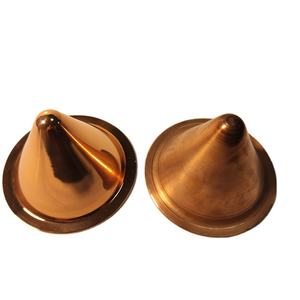 CNC gesponnene Messing kegel Tiefziehende Kupfer hohl kegel herstellung Hochwertiges Messing material - Product Image 2