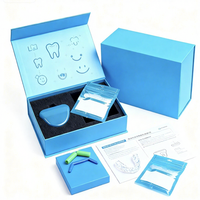 Boîte d'emballage pour appareil dentaire personnalisé de luxe avec logo, boîte d'emballage pour aligneur orthodontique avec insert en papier, emballage pour aligneur dentaire