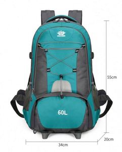 Mochila Deportiva de Senderismo de Montaña de 60L, Impermeable, Multifuncional, Ligera, de Alta Calidad y Duradera, con Logotipo Personalizado - Product Image 2