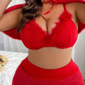 Lingerie sexy pour filles grandes tailles, tricot tendance, bikini ajouré, jupes sexy pour femmes, <span class=keywords><strong>maillot</strong></span> de bain trois pièces pour femmes, robe de plage - Product Image 2