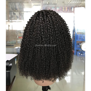 <span class=keywords><strong>Capelli</strong></span> umani <span class=keywords><strong>ricci</strong></span> crespi <span class=keywords><strong>afro</strong></span> grezzi non trattati, trecce all'uncinetto all'ingrosso con parrucca frontale per <span class=keywords><strong>capelli</strong></span> umani - Product Image 5