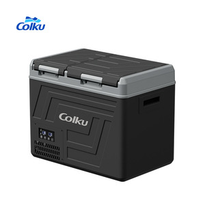 Congelador para Auto Colku Q47D, Refrigerador Portátil de 12V y 47 Litros, <span class=keywords><strong>Nevera</strong></span> para Camioneta de Doble Zona con Control de Temperatura Independiente - Product Image 1