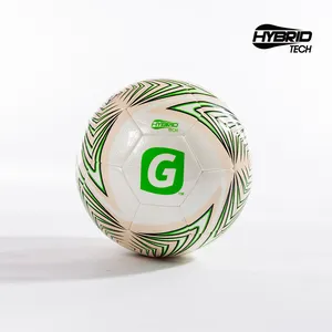荣耀混合足球5 #尺寸5 PU材料足球充气包装训练质量来样定做标志足球