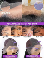 40 pouces 13x6 perruque de cheveux indiens droite cheveux humains sans colle full hd transparent dentelle avant perruques os droite remy cheveux hd dentelle perruque