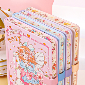 Cuadernos para escribir a mano, venta al por mayor, con dibujos animados, páginas coloridas, manual, <span class=keywords><strong>diario</strong></span> para estudiantes, 32K - Product Image 2