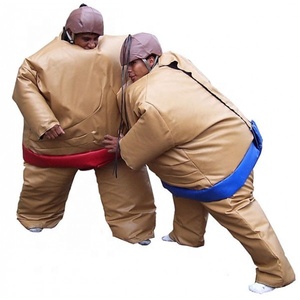 Combinaisons de <span class=keywords><strong>sumo</strong></span> rembourrées à double mousse, costumes de lutte de <span class=keywords><strong>sumo</strong></span> avec tapis - Product Image 2