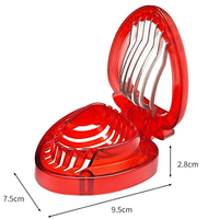 Keuken Gadgets Fruit Snijmachine Producten Hot Sale Fabriek Leveren Eco-Vriendelijke Tomaat Core-Cutter Graven Aardbei Gereedschap