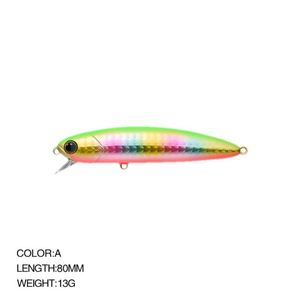 Señuelo <span class=keywords><strong>de</strong></span> Pesca Tipo Minnow, Hundimiento Rápido, 80mm/13g, Señuelo Realista para Pesca en Mar, Lanzamiento Largo para <span class=keywords><strong>Peces</strong></span> <span class=keywords><strong>Blancos</strong></span> - Product Image 6