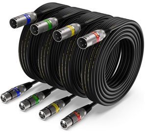 Cavo Audio <span class=keywords><strong>Aux</strong></span> <span class=keywords><strong>XLR</strong></span> a RCA Placcato Oro di Alta Qualità - 1,5m per Computer e Uso Audio Professionale - Product Image 5