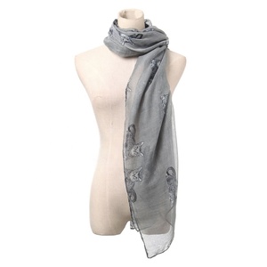 <b>Women</b> Ladies Cats Animal Print <b>Scarf</b> <b>Wool</b> - Product Image 5