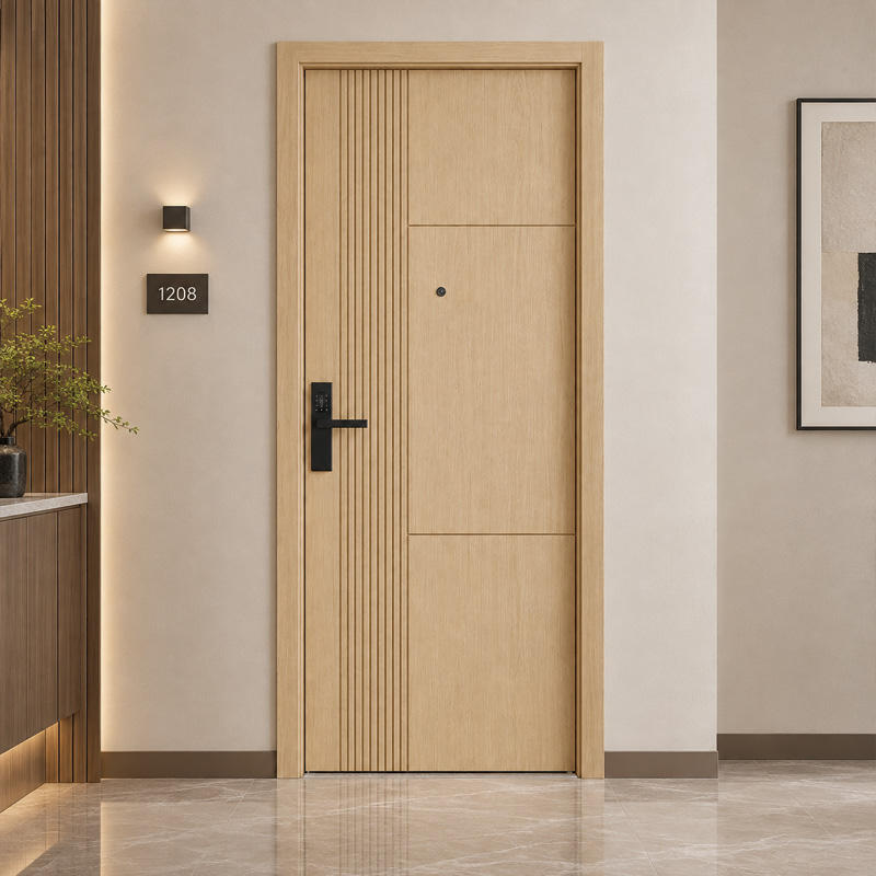Luxury Hotel Guest Room Door, Custom Veneer Double Rabbet Acoustic Door ...