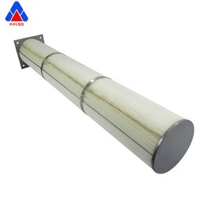 Nuevo Cartucho de Filtro de Poliéster con Brida Cuadrada para Colector de Polvo, Elemento de Filtro Industrial Personalizado, 98% de Eficiencia, 5 Micras - Product Image 1