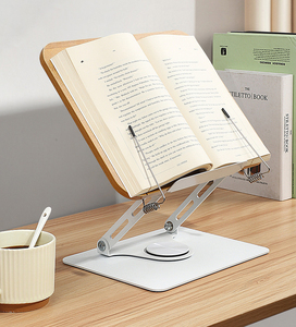 Nouvelle tendance 2024, <span class=keywords><strong>support</strong></span> ergonomique pour <span class=keywords><strong>tablette</strong></span>, ordinateur portable, <span class=keywords><strong>livre</strong></span>, <span class=keywords><strong>support</strong></span> de lecture réglable en bois, tendance TikTok - Product Image 5