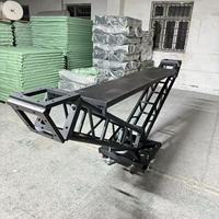 Mesa de DJ Desmontable de Aleación de Aluminio para Exteriores, Estructura Triangular Cuadrada para Escenario, Dimensiones de 1m
