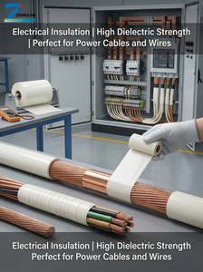 Película Bopet Blanca de 350μm - Con Excelente Resistencia al Calor y Buena Estabilidad Dimensional, Aplicada en Aislamiento de Cables - Product Image 5