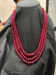 ลูกปัดฟักทองเทียมลูกปัดพลอย7มม. สำหรับทำเครื่องประดับ - Product Image 3