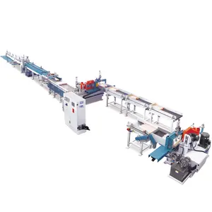 Helpful brand HMF6200B solid wood finger joint Full Automatic 6Meter finger joint line Woodworking machine