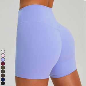 Ropa de mujer Ropa deportiva para mujer Pantalones de fitness activos Ropa de gimnasio Pantalones cortos de yoga ajustados de cintura media - Product Image 2