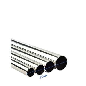 Porte-vêtements en acier inoxydable à bride latérale horizontale simple épaissie de 25 mm pour balcon, armoires, utilisation intérieure et extérieure fixe - Product Image 4