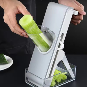 Herramientas y utensilios <span class=keywords><strong>de</strong></span> cocina manuales Cortador <span class=keywords><strong>de</strong></span> verduras Cortador <span class=keywords><strong>de</strong></span> patatas <span class=keywords><strong>Acero</strong></span> <span class=keywords><strong>inoxidable</strong></span> Multi-Choice PP <span class=keywords><strong>Mandolina</strong></span> <span class=keywords><strong>de</strong></span> plástico - Product Image 2