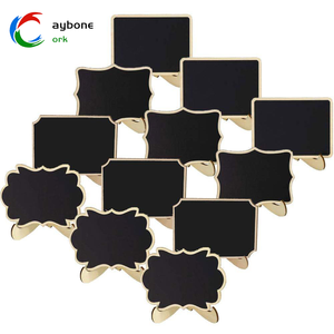 Mini panneaux de <span class=keywords><strong>tableau</strong></span> <span class=keywords><strong>noir</strong></span> en gros-Lot de 20 étiquettes encadrées avec support de chevalet <span class=keywords><strong>Tableau</strong></span> <span class=keywords><strong>noir</strong></span> en bois <span class=keywords><strong>Tableau</strong></span> <span class=keywords><strong>noir</strong></span> - Product Image 4