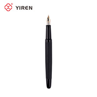 Stylo plume de calligraphie de haute qualité YIREN pour cadres dirigeants, pointe plaquée or, idéal pour un cadeau