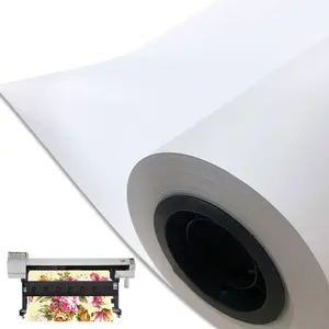 AQM Fast Dry Sublimation Paper Sheets Roll For Textiles Heat Transfer Paper 100/120 GSM