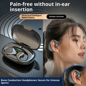 Hot Selling New Ear Hanging Long-Range Wireless Blue Tooth <b>Earphones</b> For <b>Sports</b> Running Noise Reduction - Product Image 5