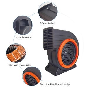 Được xây dựng trong 250W Blower <span class=keywords><strong>Fan</strong></span> xách tay Inflatable Air Blower cho Arch - Product Image 6