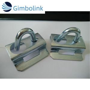 Kit de fixation en métal argenté Gimbo pour câble de descente ADSS, équipement de raccordement de fibre optique FTTH, certifié CE RoHS FCC - Product Image 5