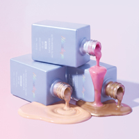 Crème solaire teintée végane biologique à étiquette privée SPF50, acide hyaluronique, vitamine C, crème anti-âge éclatante, logo personnalisé OEM
