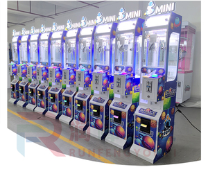 Mini Claw Crane Máy <span class=keywords><strong>Arcade</strong></span> giải thưởng búp bê quà tặng đồng tiền hoạt động trò chơi máy đồ chơi Plush Mega nhỏ bán hàng tự động Claw máy - Product Image 4