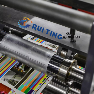 RTIN-550 Film Sticker Label 6 <strong>Color</strong> CMYK Printer Inovance Servo Motor Registeration Kraft Paper Flexo Graphical <strong>Printing</strong> <strong>Machine</strong> - Product Image 6