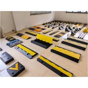 नए पोर्टेबल उत्पाद सुरक्षा गति बम्प रबर ट्रैफिक रोड बम्प - Product Image 1