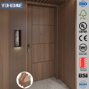 <span class=keywords><strong>Porte</strong></span> coupe-feu en bois standard australien UL10b-10c homologuée Portes coupe-feu intérieures en bois <span class=keywords><strong>Porte</strong></span> coupe-feu Fd60 pour hôtel - Product Image 5