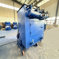 Machine de sablage de plaques d'acier robuste, sablageuse industrielle pour le détartrage des plaques d'acier en atelier
