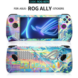 Pegatinas Asus Rog Ally, diseño cyberpunk de vinilo para protección de la consola de juegos - Product Image 5