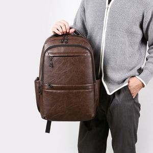 Top Sale PU Leather Custom Luxury Fashion <b>Small</b> Casual Sports <b>Waterproof</b> Mochila Travel Bagpack Back Pack Backbag <b>Backpack</b> Bag - Product Image 3