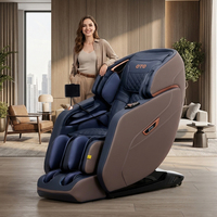 Fauteuil de massage intelligent Zhouqi pour tout le corps, 3D Mech Zero Gravity, commande vocale AI, Bluetooth, charge sans fil