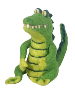 Buatan Tangan Boneka Boneka Mainan Binatang Mewah-Mainan Anak-anak Crocodile/Triceratops Dinosaurus-Dijahit dengan Baik Boneka Anak Seru