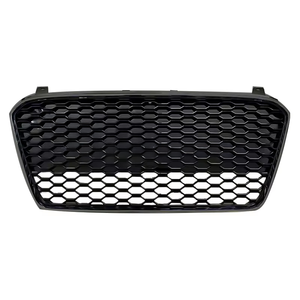 Gran oferta, rejilla de parachoques delantero de malla de Material ABS negro brillante 2014 2015 2016 para Audi R8 MK1 - Product Image 1
