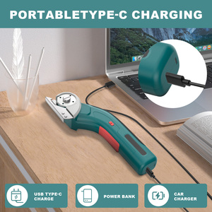 Điện Kéo OEM/ODM Quay Vòng Lưỡi 3.7V 60W May Đa Chức Năng Điện Kéo Cho Da Vải Cắt - Product Image 3