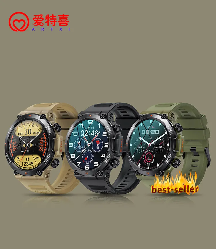 2024 Nuevos productos Llegadas K56 pro Sport Smart Watch 9 Hombres BT Función de llamada Salud Fitness Sports reloj Smart Watch 2023