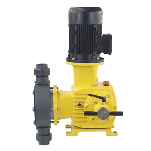 Pompe doseuse à membrane hydraulique mécanique à double tête GXS à haut débit et haute pression pour le traitement de l'eau et la dosage chimique - Product Image 2