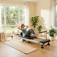 Machine de Pilates Reformer Commerciale Portable en Alliage d'Aluminium, Équipement de Fitness pour Studio à Domicile