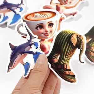 สติกเกอร์การ์ตูน brr patapim Meme สำหรับกระเป๋าแล็ปท็อป - Product Image 5