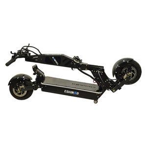 Trottinette électrique tout-terrain de 11 pouces, batterie 72V 30Ah 40Ah, double moteur, longue portée, pliable, portable, pour les aventures en plein air - Product Image 6