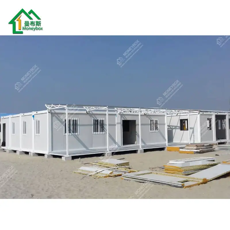 20ft 40ft thép Cấu trúc khung di động Modular prefab container khẩn cấp nơi trú ẩn