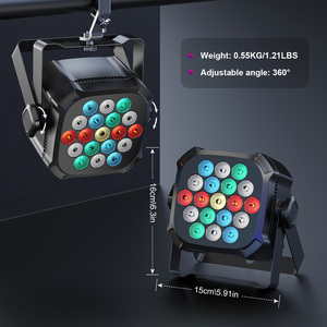 30 Wát RGBW nhựa mệnh đèn 19 <span class=keywords><strong>Led</strong></span> cho sân khấu Disco bar Đảng ánh sáng DMX mệnh có thể chiếu sáng - Product Image 5