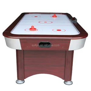 Mesa de hockey de aire de puntuación electrónica personalizable de fábrica adecuada para mesas de juego clásicas de interior